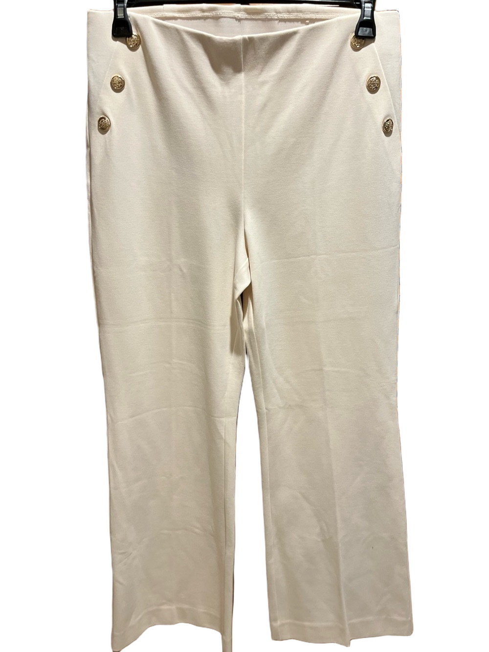 99. WOMENS CHICO’S 1.5/M DETAIL PANTS